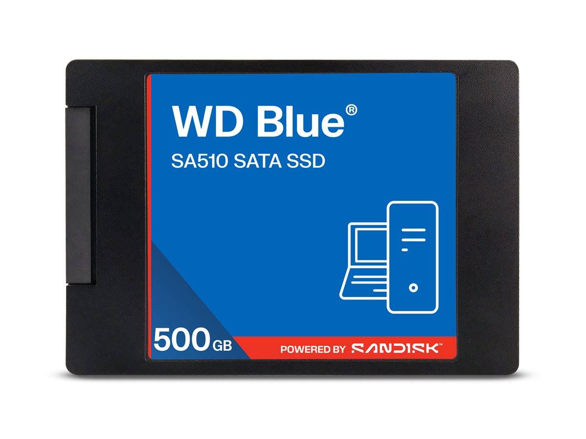 SanDisk WD Blue SA510 - SSD - 500 GB - intern - 2.5" (6.4 cm)-1