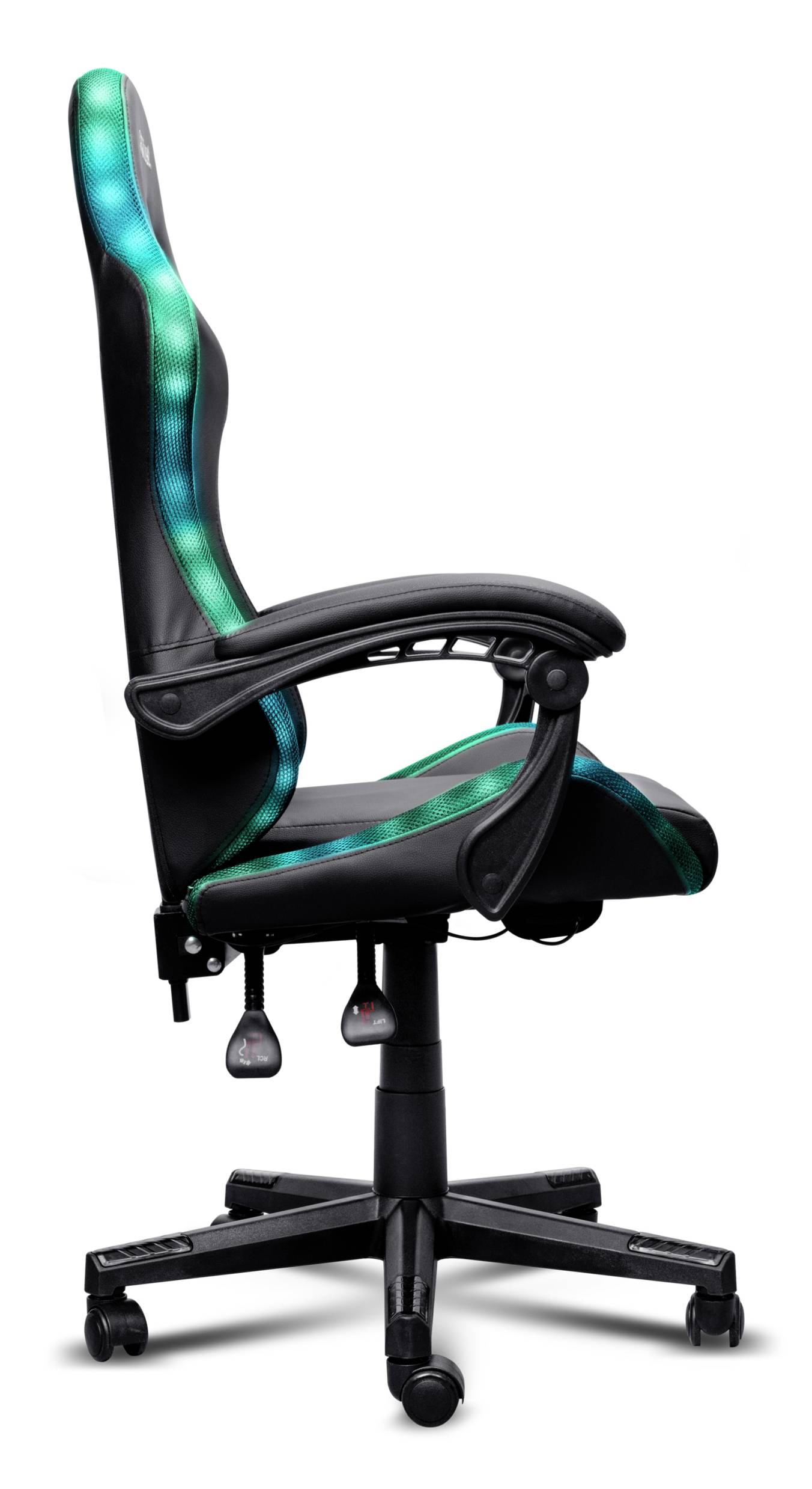 Trust 25979, PC-Gamingstuhl, 110 kg, Gepolsterter Sitz, Gepolsterte Rückenlehne, 180 cm, Schwarz-3