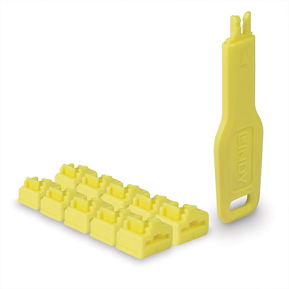 LINDY 47900, RJ45 Port Schloss mit Schlüssel-1