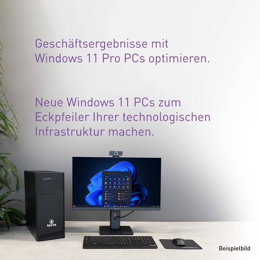 TERRA PC-BUSINESS BUSINESS 1000 - Komplettsystem - Core i5 4,6 GHz - RAM: 16 GB DDR5 - HDD: 500 GB-0