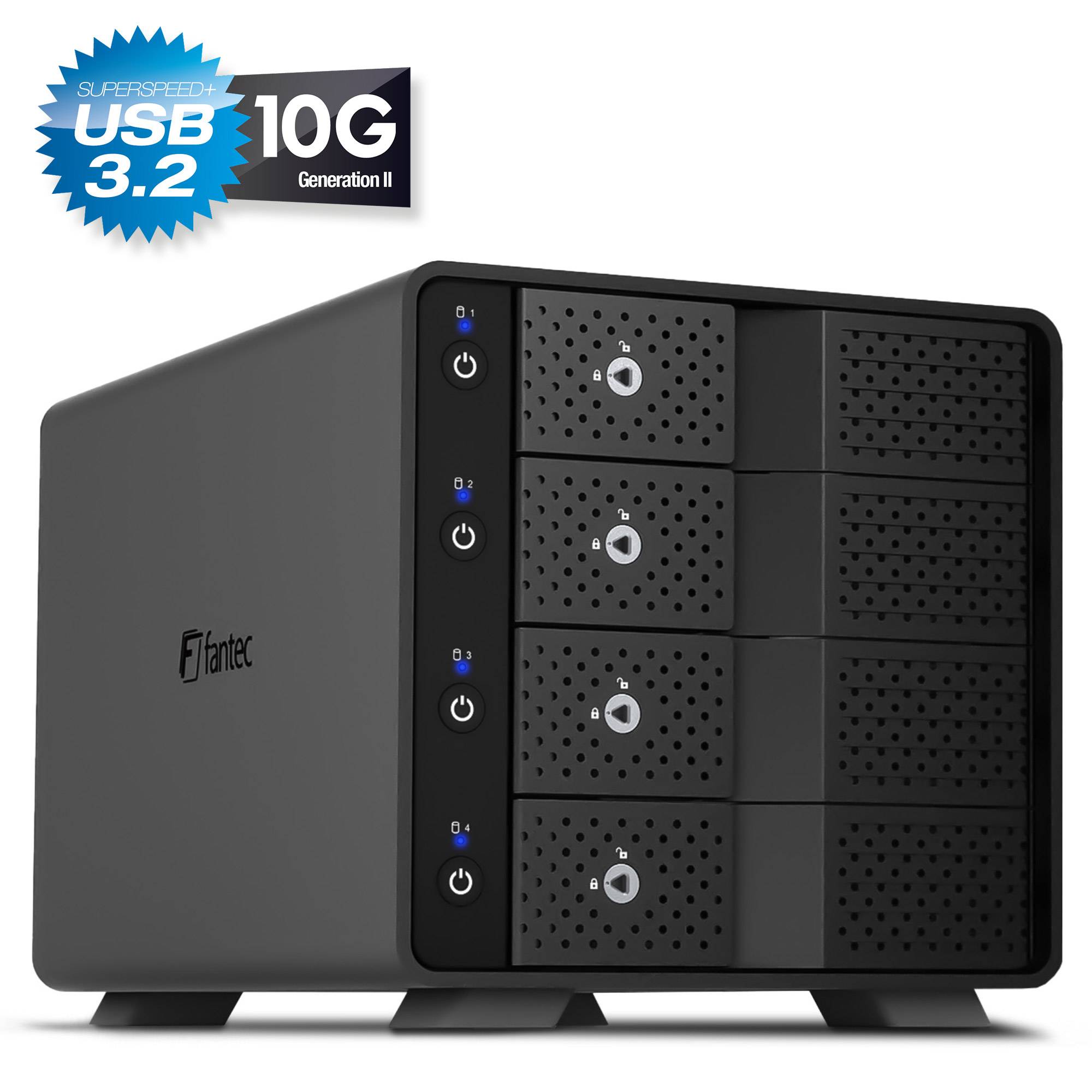 FANTEC - MB-X4U31 4x 3.5 Gehäuse - HDD-Wechselrahmen - 3,5"