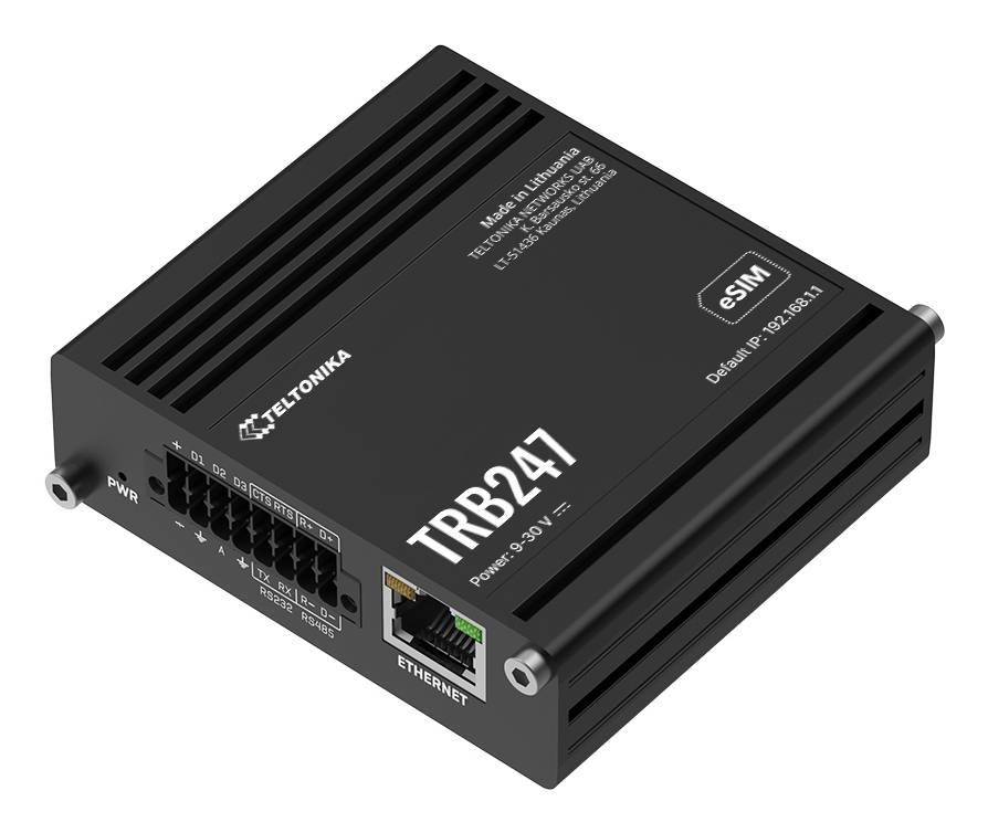 Teltonika TRB247 - Gateway - 100Mb LAN, RS-232-2