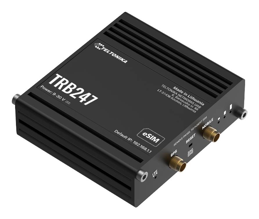 Teltonika TRB247 - Gateway - 100Mb LAN, RS-232-3