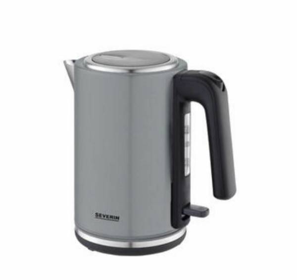 Severin WK 9574, 2400 W, Anthrazit, Schwarz, Kunststoff, Edelstahl, Wasserstandsanzeige, Überhitzungsschutz, Drahtlos