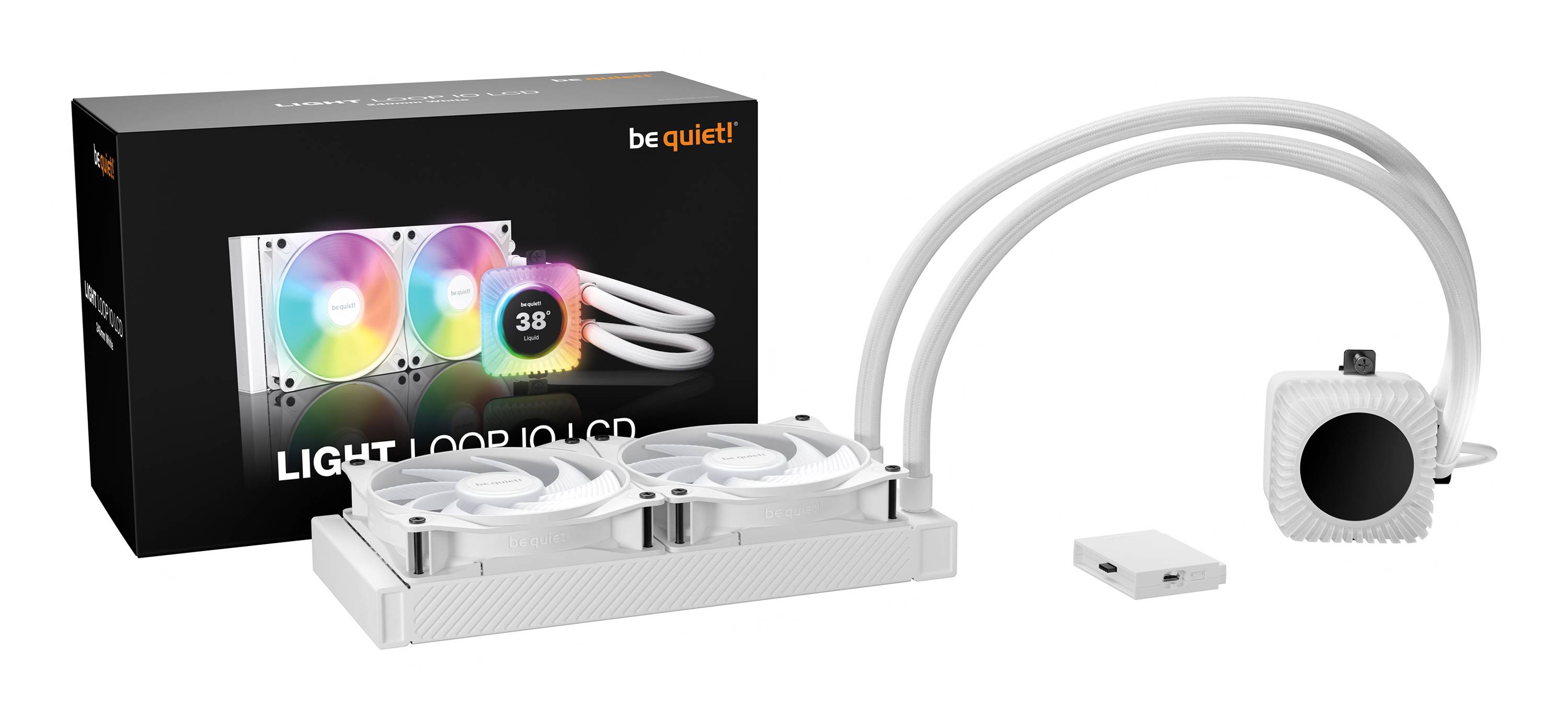Be Quiet! Wasserkühlung Light Loop 240 LCD-3