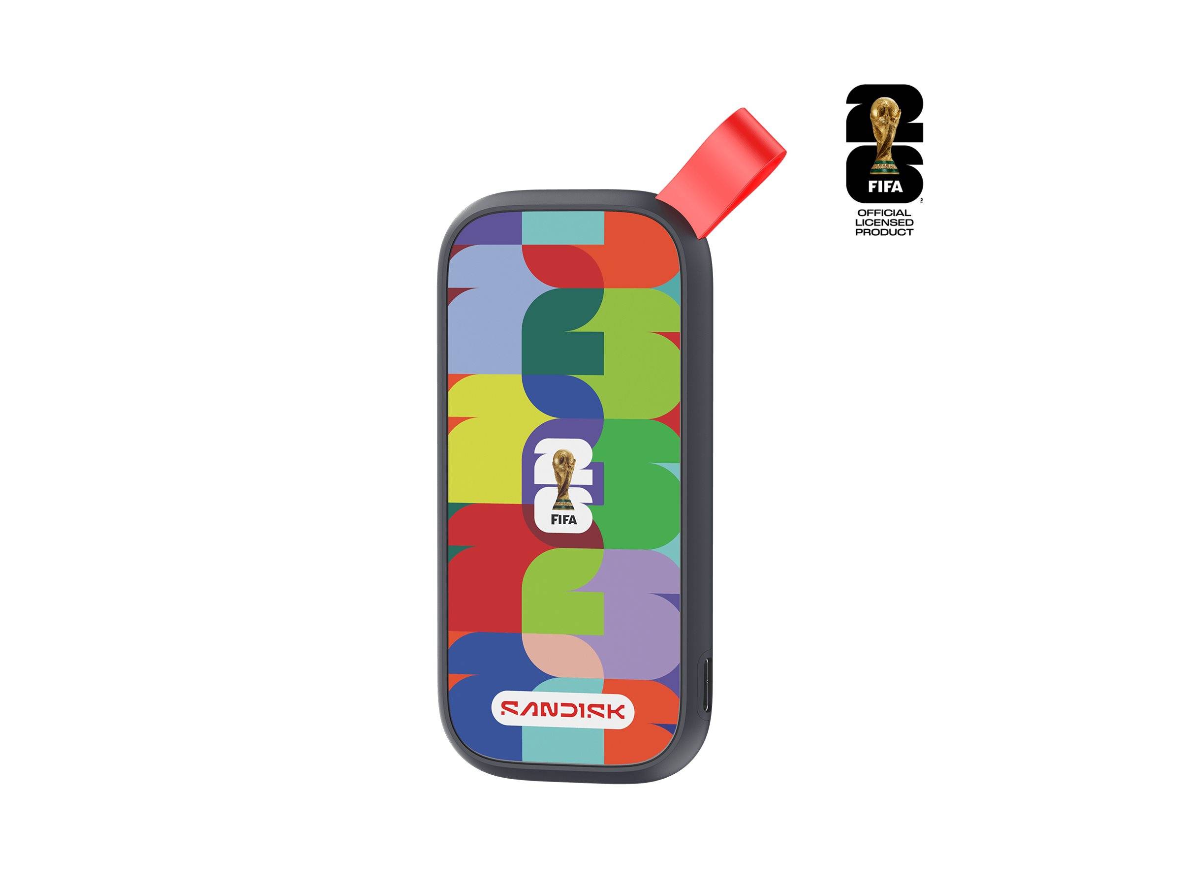 SanDisk - FIFA World Cup 2026 Edition - SSD - 1 TB - extern (tragbar)-0