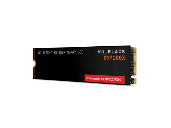 WD_BLACK SN7100X - SSD - 2 TB - intern - M.2 2280 - PCI Express 5.0 x4 (NVMe)