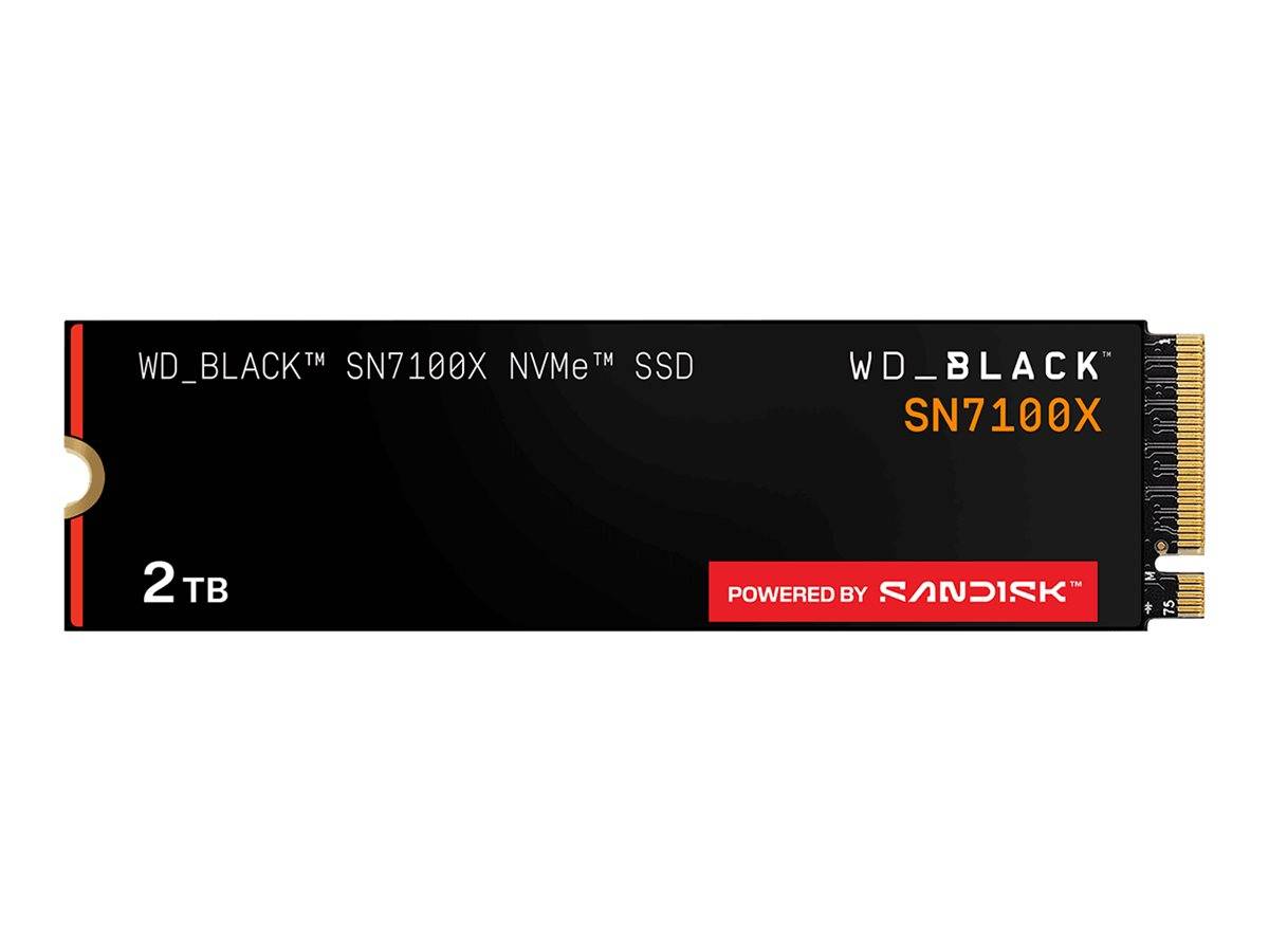 WD_BLACK SN7100X - SSD - 2 TB - intern - M.2 2280 - PCI Express 5.0 x4 (NVMe)-1