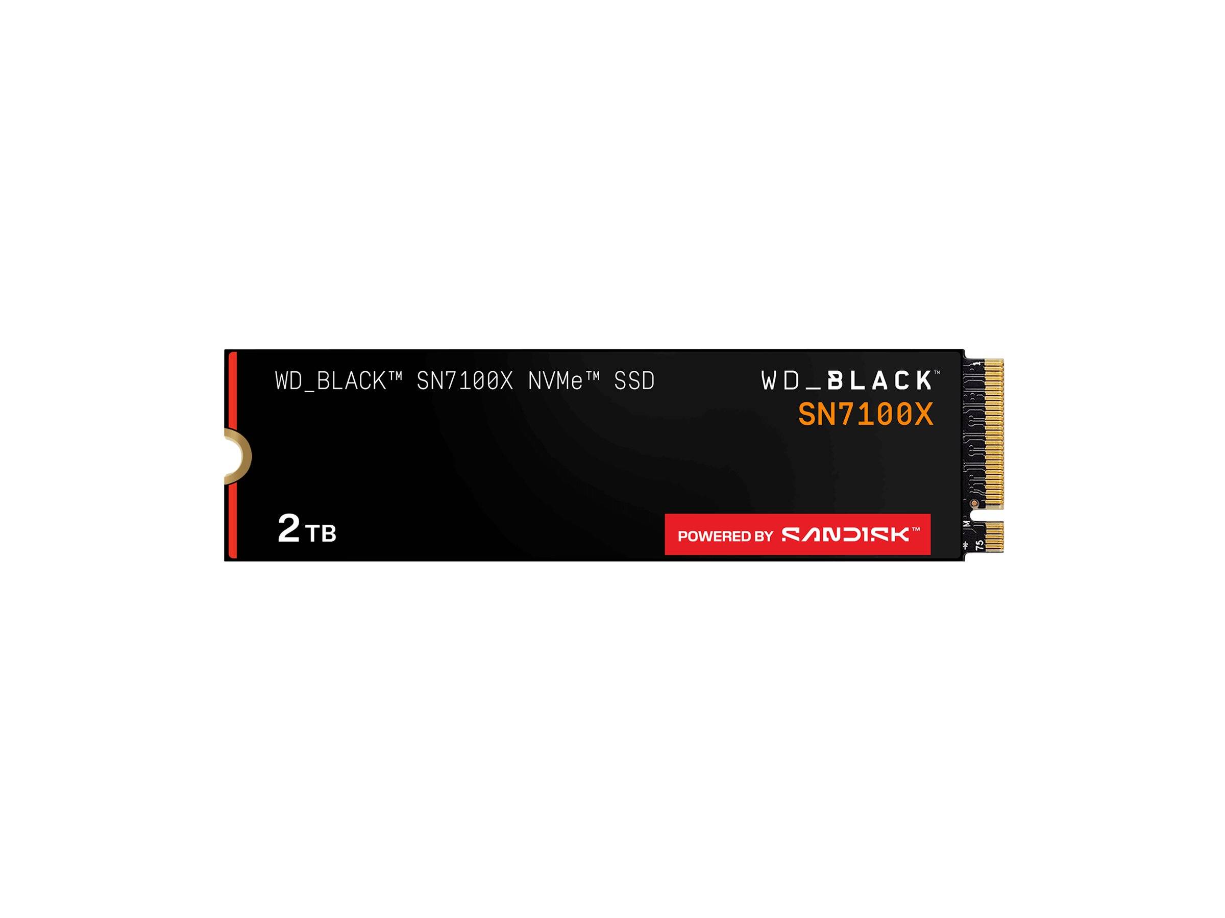 WD_BLACK SN7100X - SSD - 2 TB - intern - M.2 2280 - PCI Express 5.0 x4 (NVMe)-2