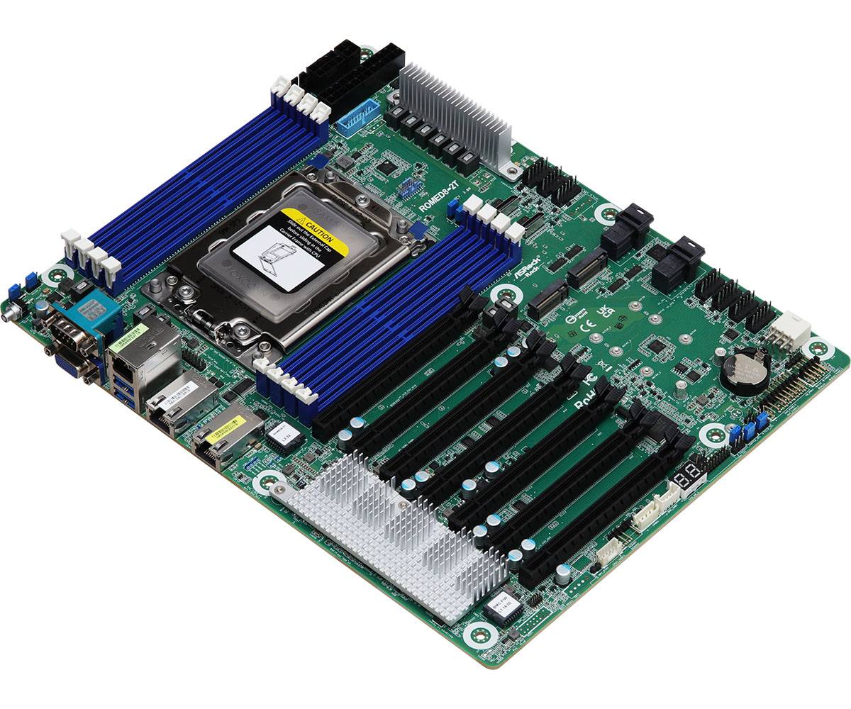 ASRock Rack ROMED8-2T/BCM - Motherboard - ATX-2