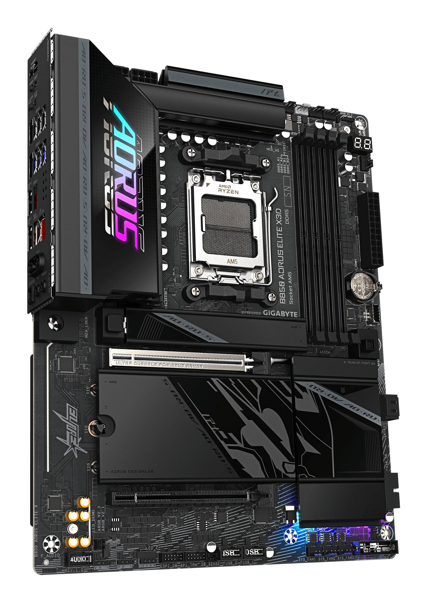 Gigabyte B850 Aorus Elite X3D AM5 - Mainboard - AMD Sockel AM5 (Ryzen Zen4)-1