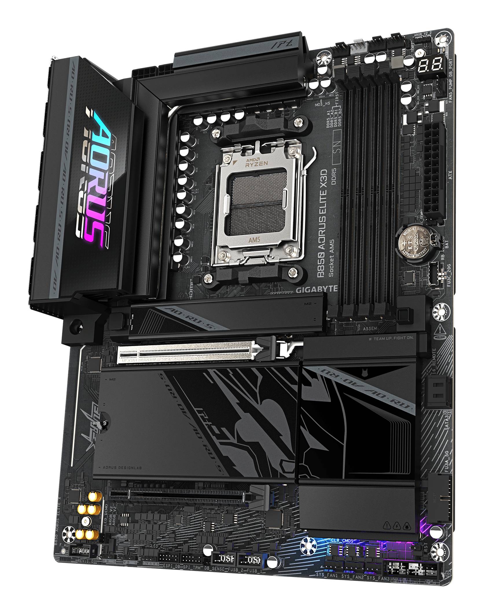 Gigabyte B850 Aorus Elite X3D AM5 - Mainboard - AMD Sockel AM5 (Ryzen Zen4)-2