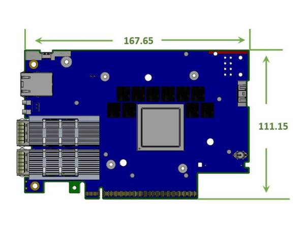 NVIDIA BlueField-3 E-Series B3220L - Netzwerkadapter