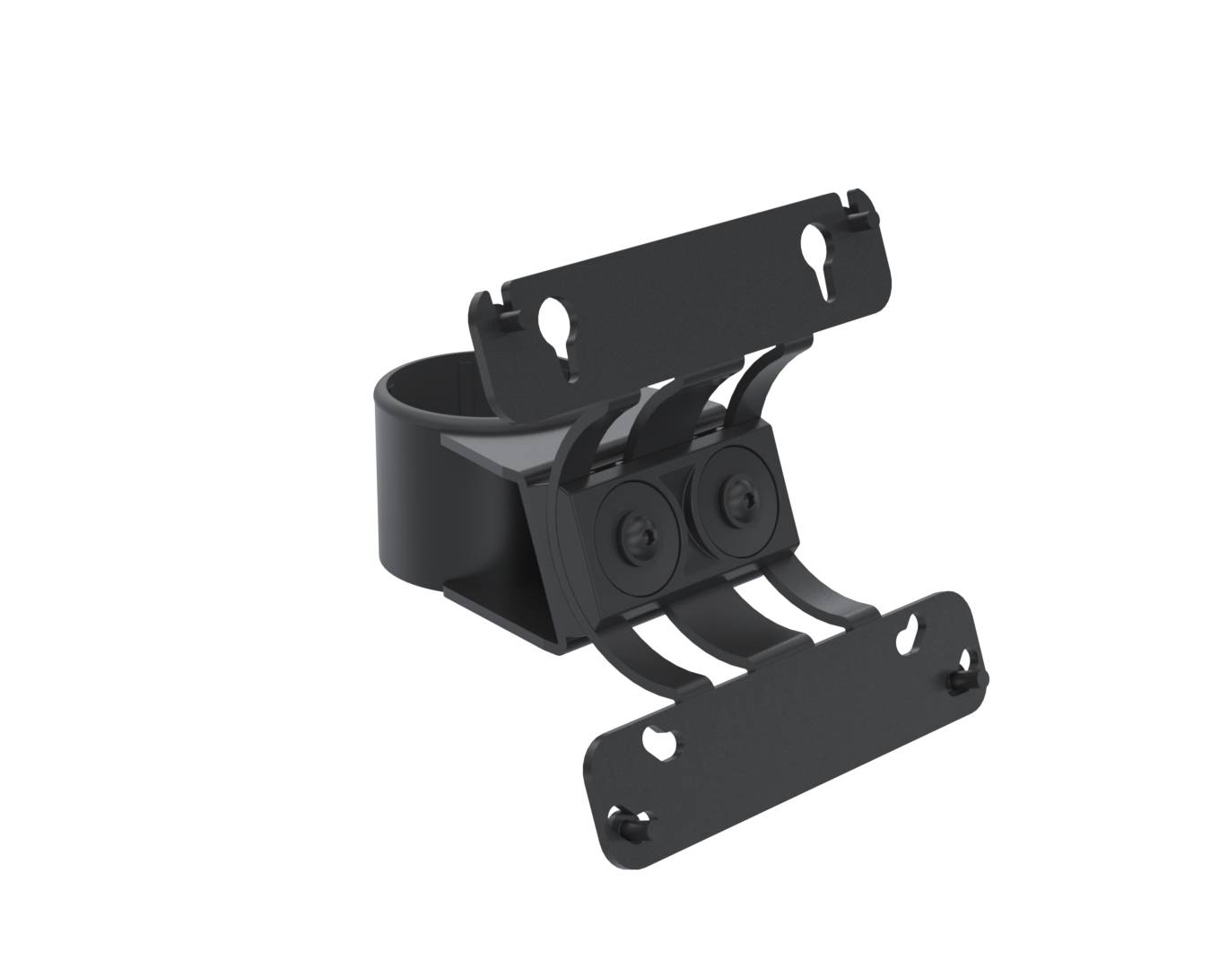Ergonomic Solutions SpacePole POS SPV3306-02, Schwarz, Metall, 75 x 100 mm, 75 x 100 mm, 115 mm, 125,4 mm-0