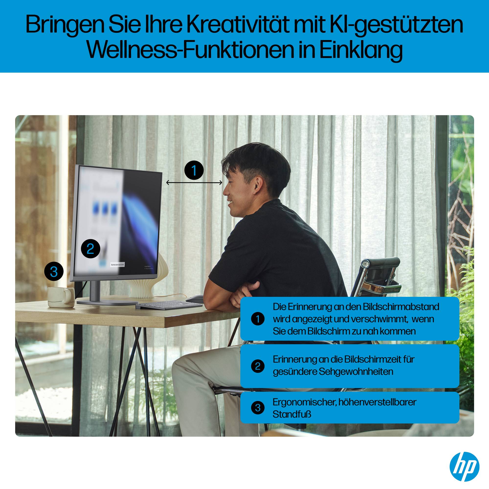 HP OmniStudio X 32-c0670ng, 80 cm (31.5"), 4K Ultra HD, Intel Core Ultra 7, 32 GB, 1 TB, Windows 11 Home-2