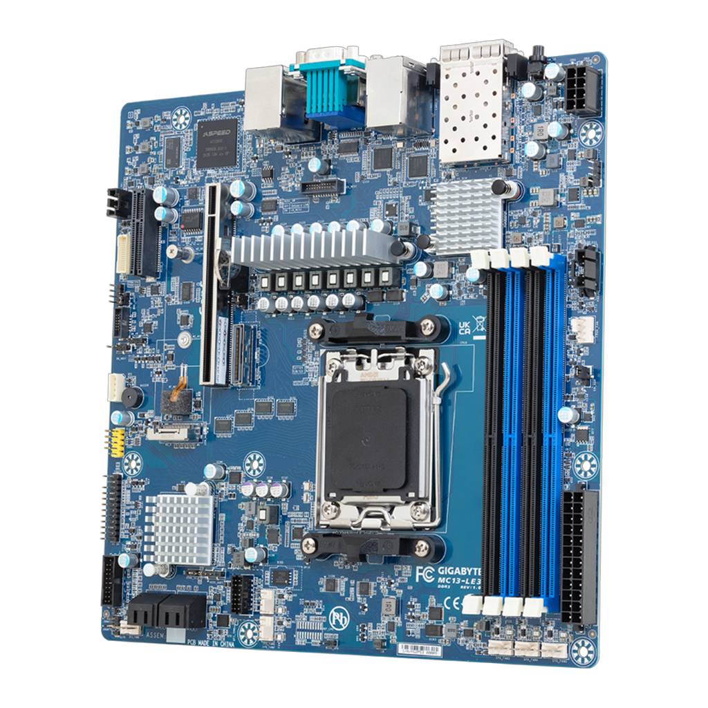 GIGABYTE - Mainboard MC13-LE3 micro-ATX Sockel AM5 Bulk - Mainboard - AMD Sockel AM5 (Ryzen Zen4)-0