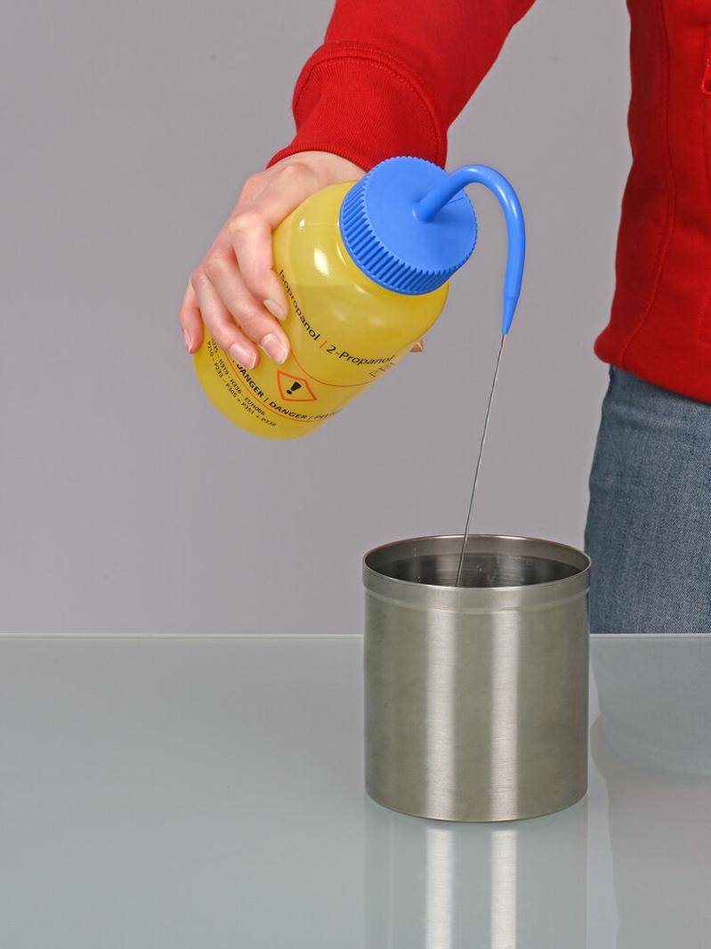 Sicherheits-Spritzflasche aus LDPE, mit Aufdruck "Isopropanol", 500 ml, VE = 12 Stück-1