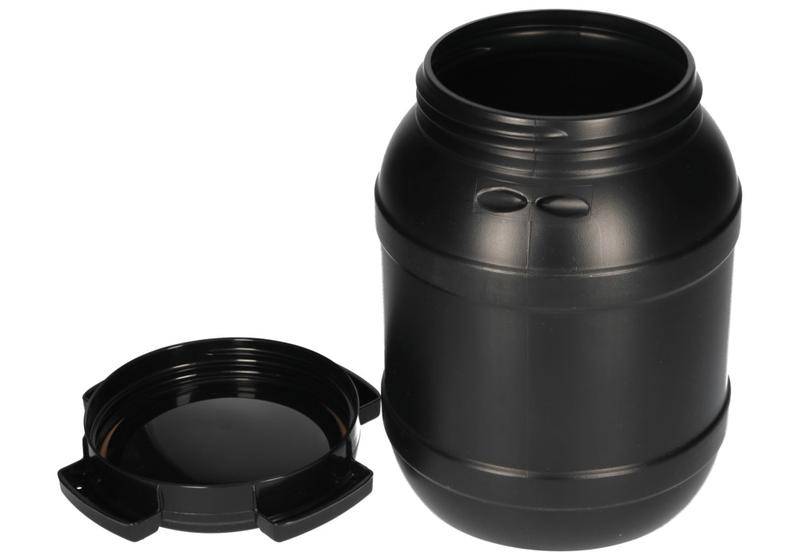 Weithalsfass WH 6, mit UV-Schutz, 6 l, schwarz, mit UN-Zulassung-3