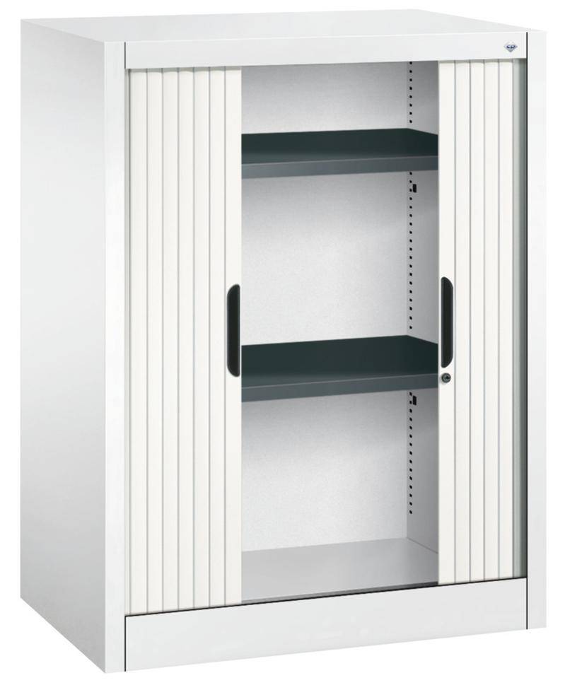 C+P Rollladenschrank Omnispace, als Sideboard, 800 x 420 x 1030 mm, weiß-1