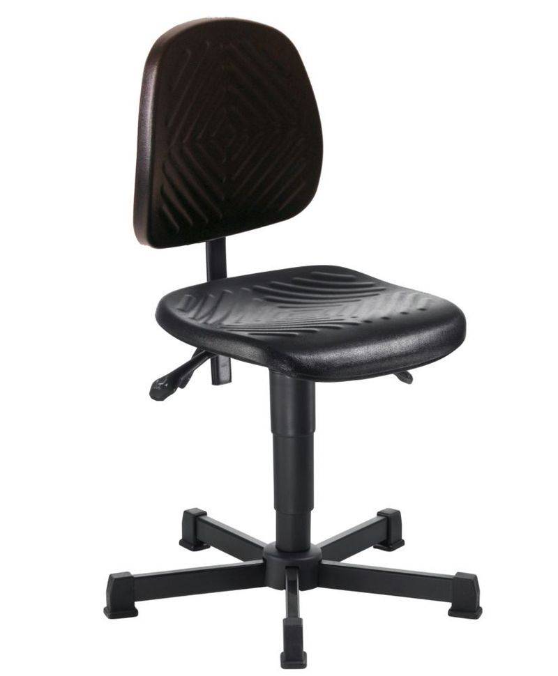 Mey Chair Arbeitsdrehstuhl Workster Basic, Sitzhöhe bis 580 mm, mit hohem Rücken-0