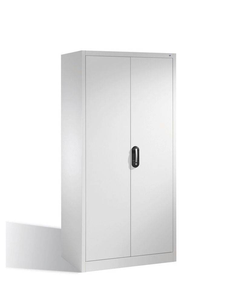 Werkzeug- u. Materialschrank Cabo, Drehtüren, 4 Böden, B 930, T 600, H 1950 mm, grau-0