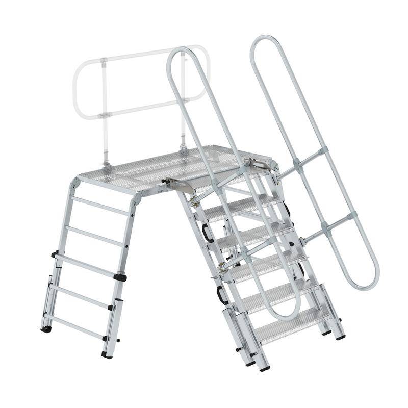 Rettungs-und Arbeitsplattform Premium aus Aluminium, mit rutschsicherem Belag-4
