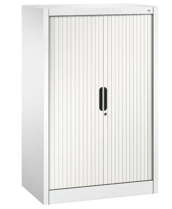 C+P Rollladenschrank Omnispace, als Sideboard, 800 x 420 x 1230 mm, weiß