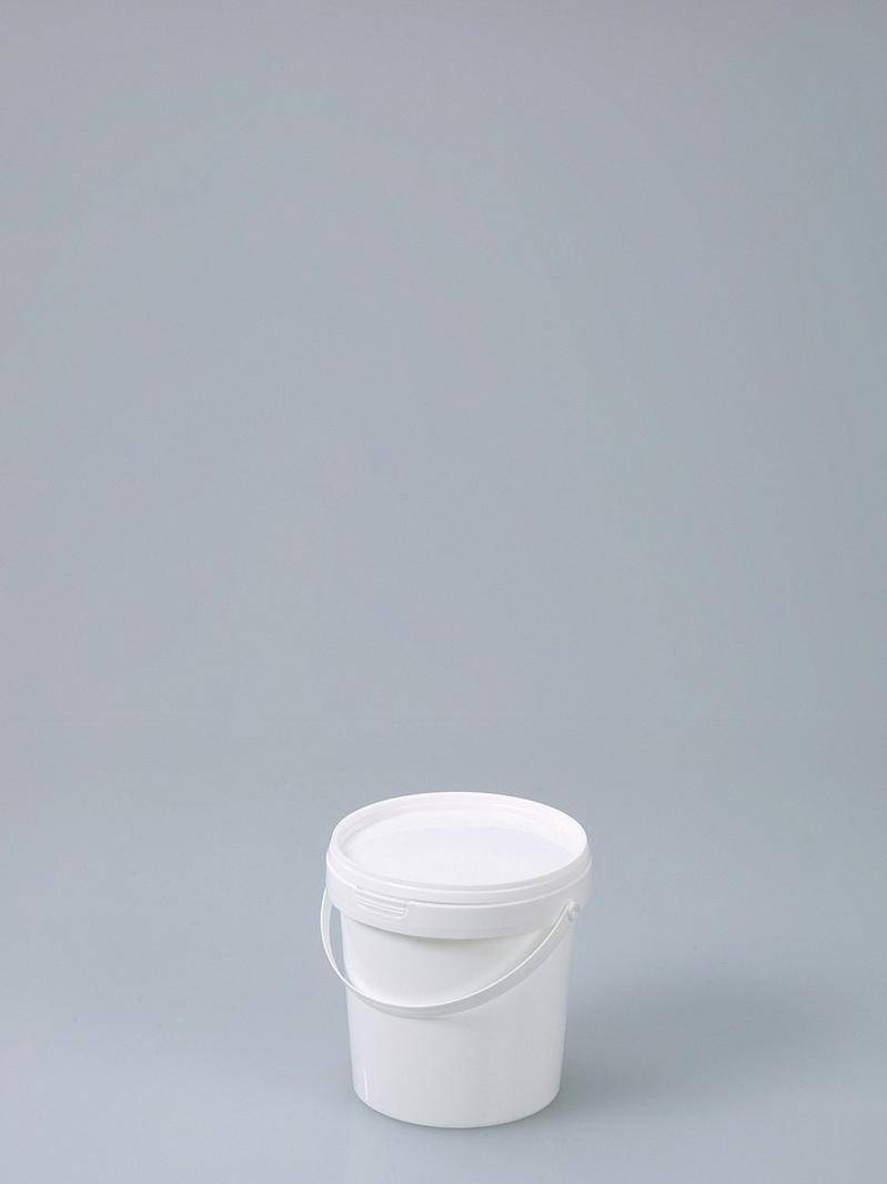 Verpackungseimer mit Deckel, aus PP, weiß, 10 Liter, VE = 36 Stück-2