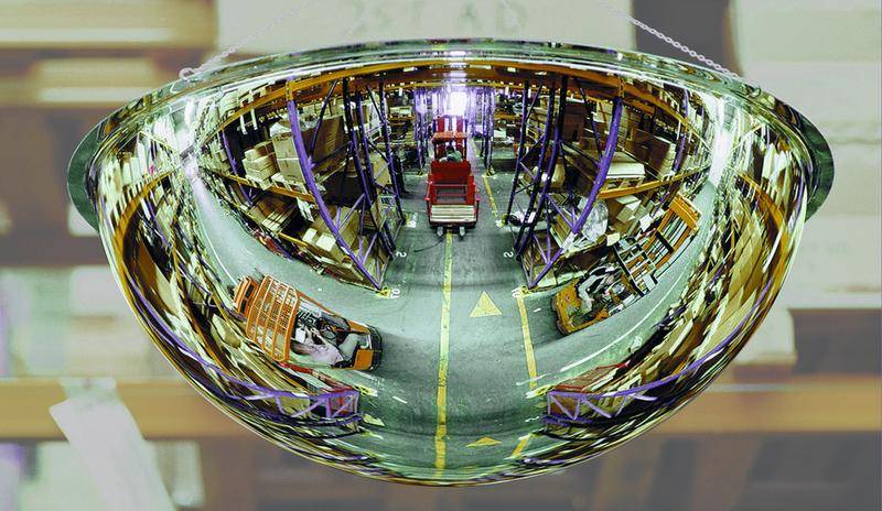 Panoramaspiegel PS 360-9, aus Acrylglas, 360°, zur Deckenmontage-0