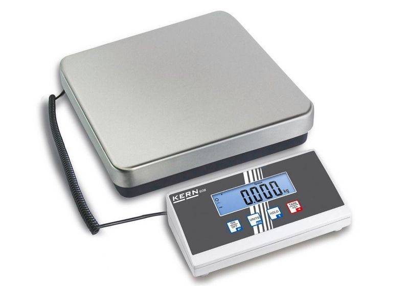 KERN Paket- und Plattformwaage EOB, bis 300 kg, Wägeplatte 950 x 500 mm-0