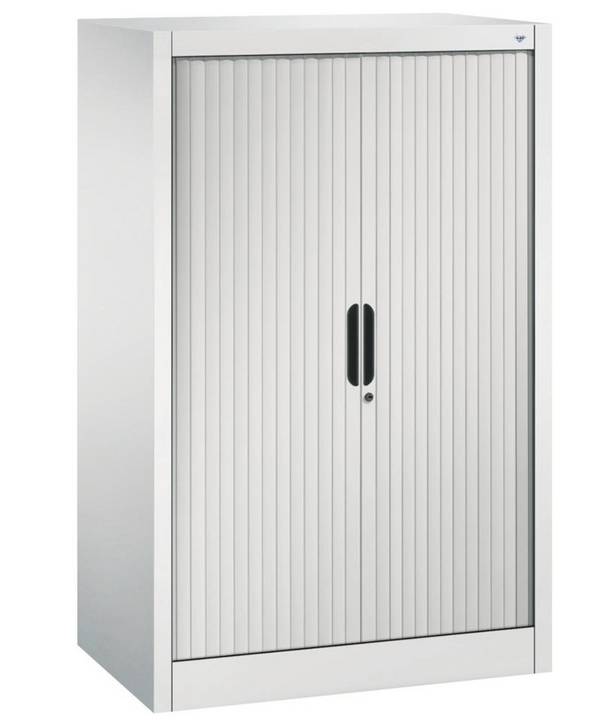 C+P Rollladenschrank Omnispace, als Sideboard, 800 x 420 x 1230 mm, lichtgrau
