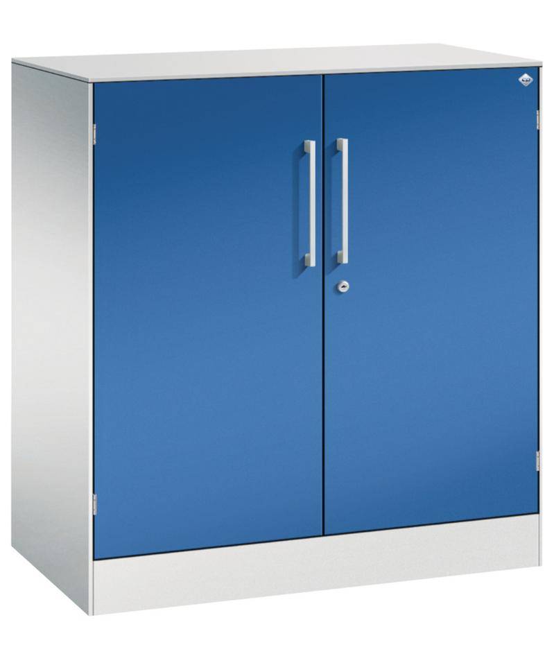 C+P Sideboard mit Flügeltüren Asisto, H915xB800xT435mm, 7035/5010-0