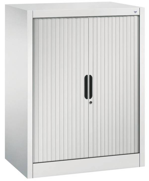 C+P Rollladenschrank Omnispace, als Sideboard, 800 x 420 x 1030 mm, lichtgrau
