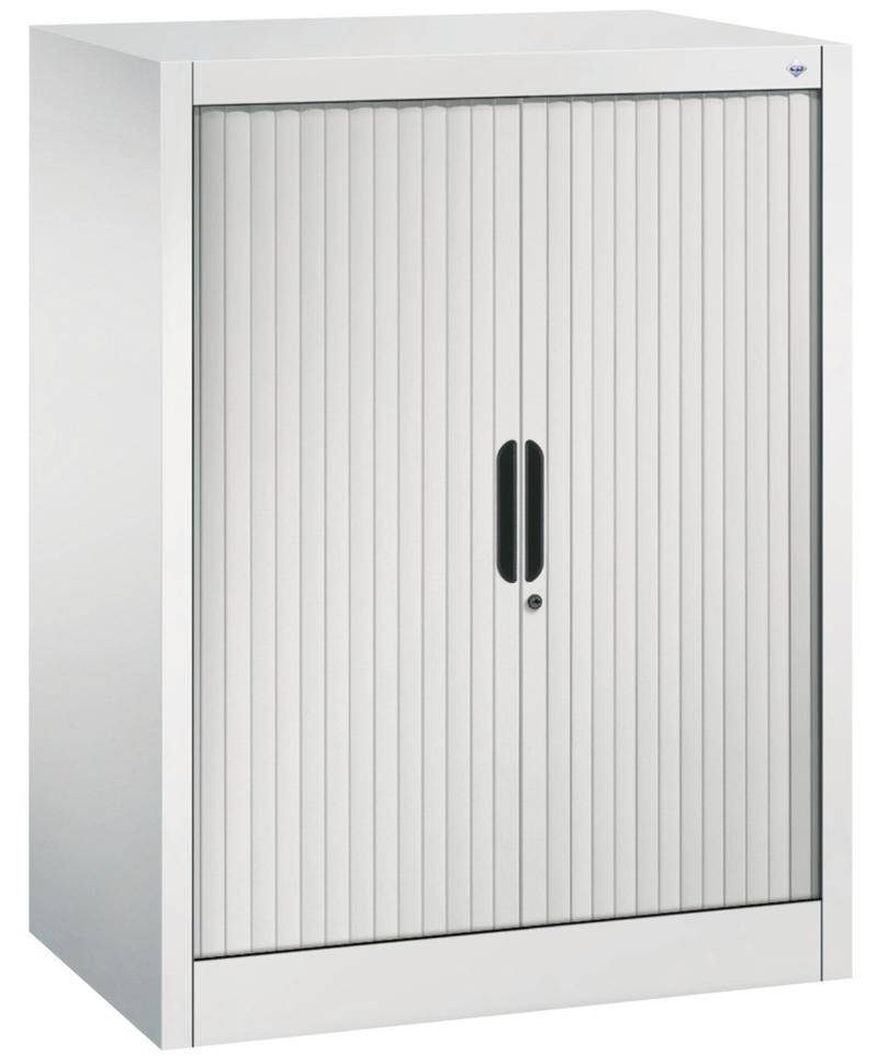 C+P Rollladenschrank Omnispace, als Sideboard, 800 x 420 x 1030 mm, lichtgrau-0