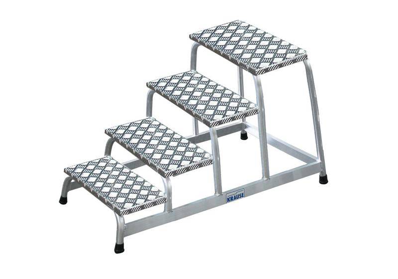 Montage-Tritt aus Aluminium, mit 4 Stufe-0