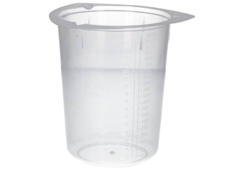 Universal-Messbecher aus PP, mit Ausgusslippen, 1000 ml, 12 Stück-3