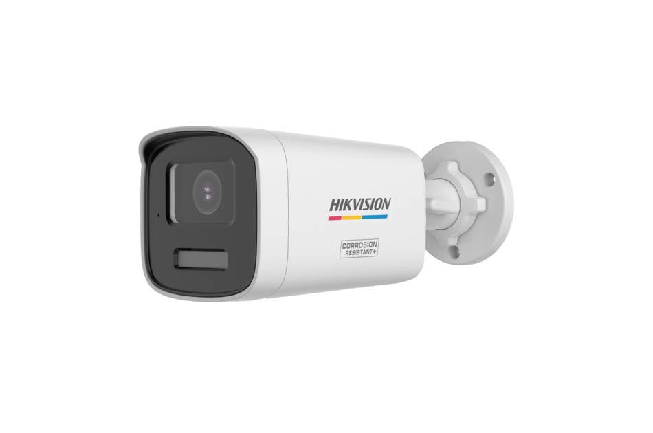 Hikvision DS-2CE12UF3T-LSYE(2.8mm)(O-STD) Analog HD Bullet Kamera, 8MP, 2,8mm, 24/7 Farbe, Weißlicht, IP67, weiß-0