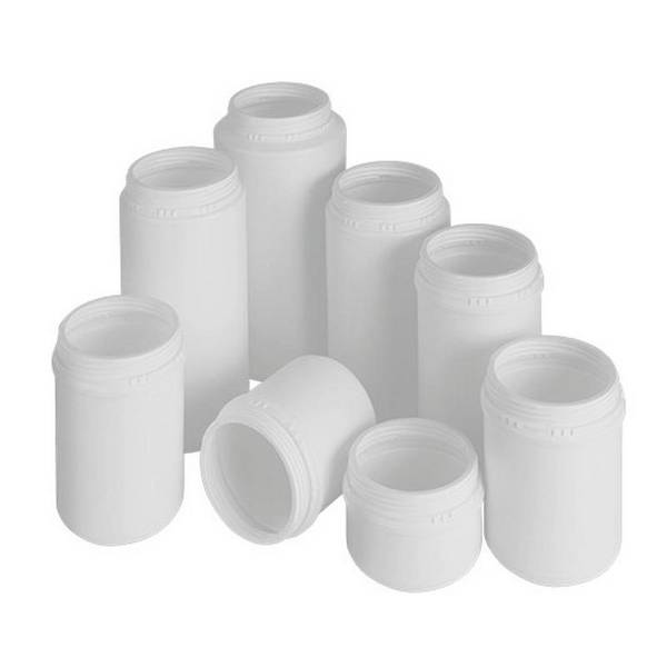Weithalsdose aus HDPE, mit UN-Zulassung Klasse X, 2000 ml, VE = 24 Stück