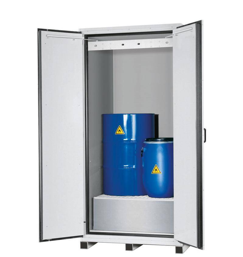 Asecos Feuerbeständiger Fass-Schrank, B 1105 mm, T 1018 mm-0