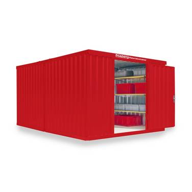 FLADAFI® Materialcontainer Kombination, lackiert, 2 Module