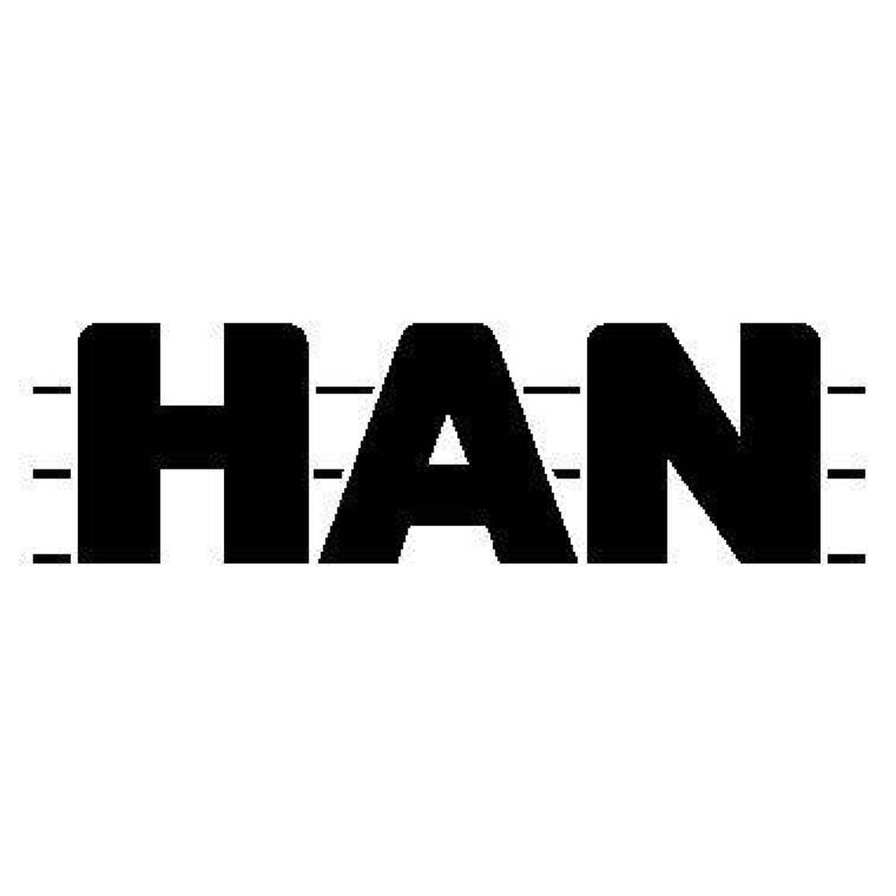 HAN Stifteköcher Delta 175334 schwarz/blau-1