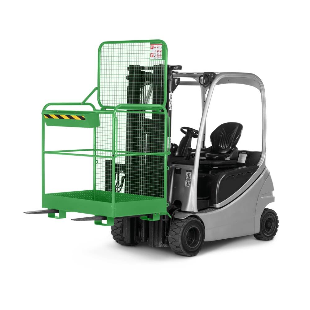RR-Industrietechnik® Arbeitskorb Typ RAK-Eco, TK 300 kg, RAL 6018 gelb-2