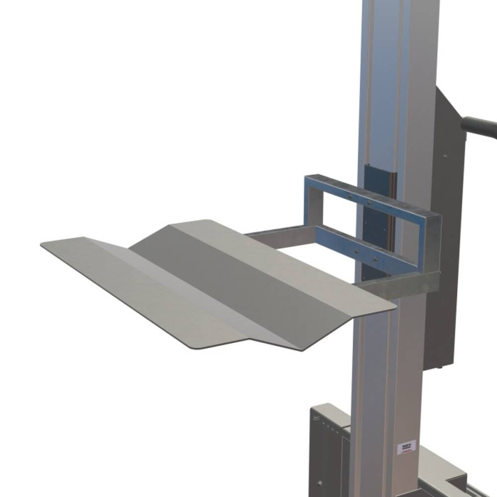 HOVMAND Hebelift mit Wave Plattform für Rollen bis 80 kg, Hubhöhe 1.24-1