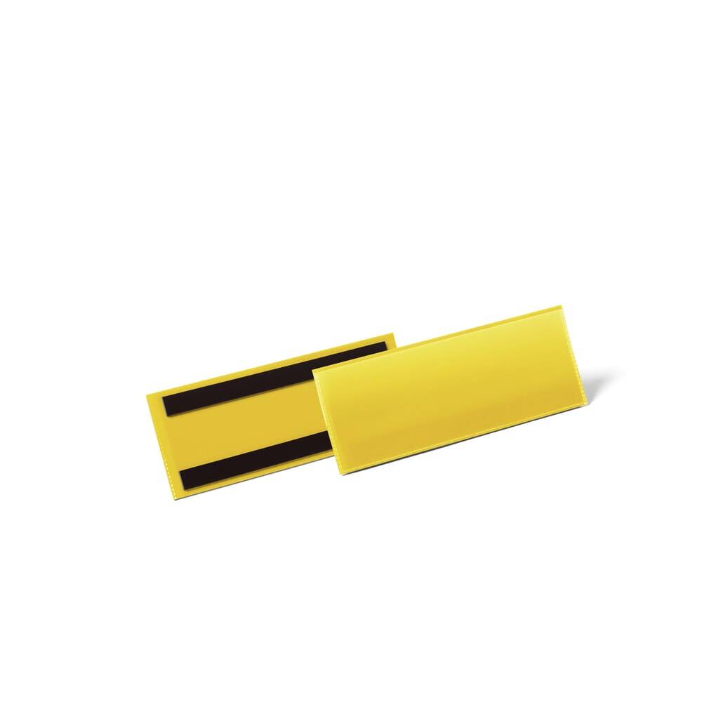 DURABLE Magnetische Etikettentasche 1/2 A5 quer, gelb-1