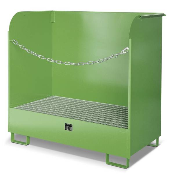 Bauer® Gefahrstoff-Depot für den Innenbereich, Spritzschutzwände, lack