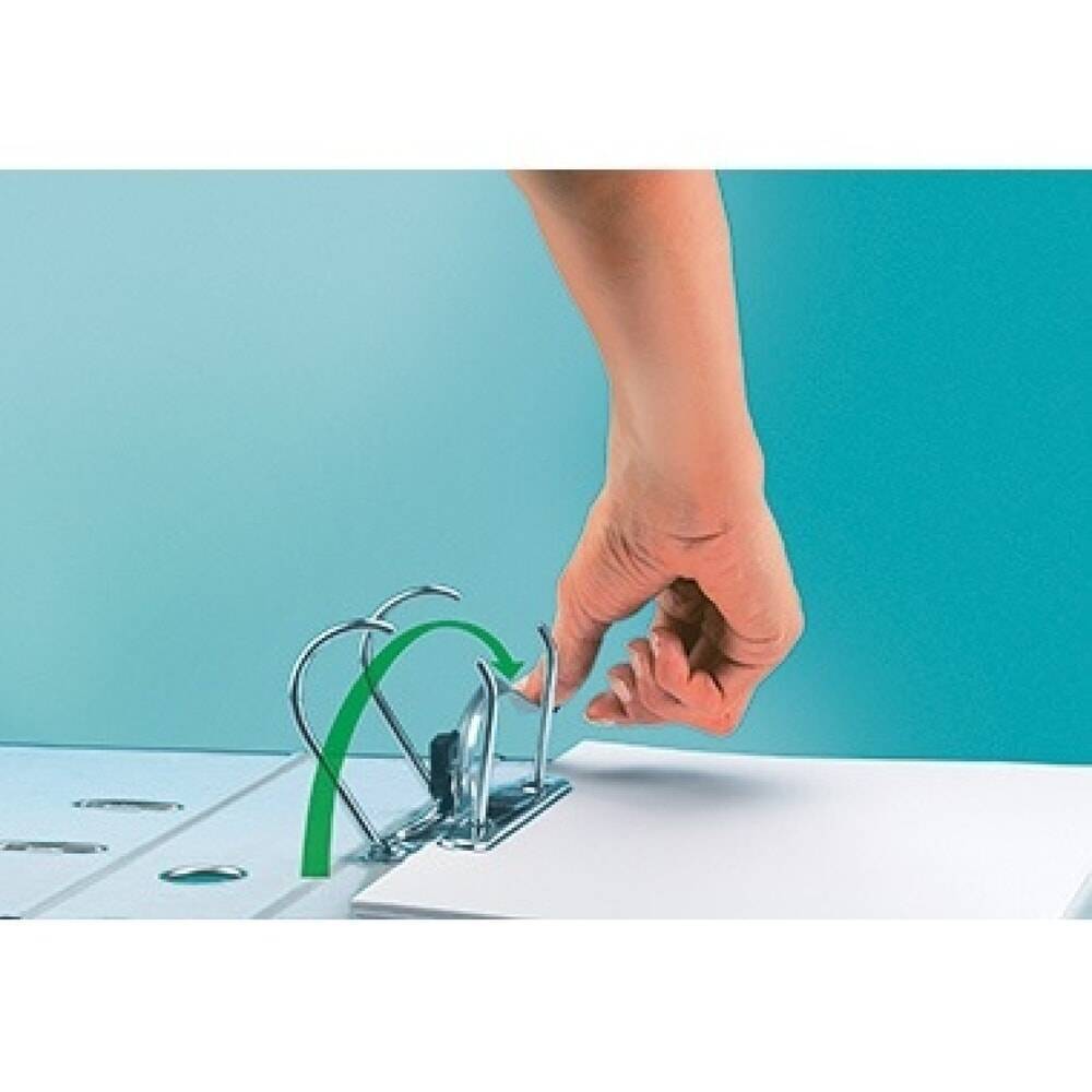 Leitz Ordner 10780000 DIN A6 quer 77mm Pappe schwarz-3