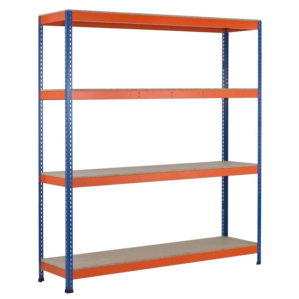 Weitspannregal Z1 B1536xT621xH3048 mm Grundfeld 4 Spanplatten Fachlast 640kg - Artikel: 7830493203-2
