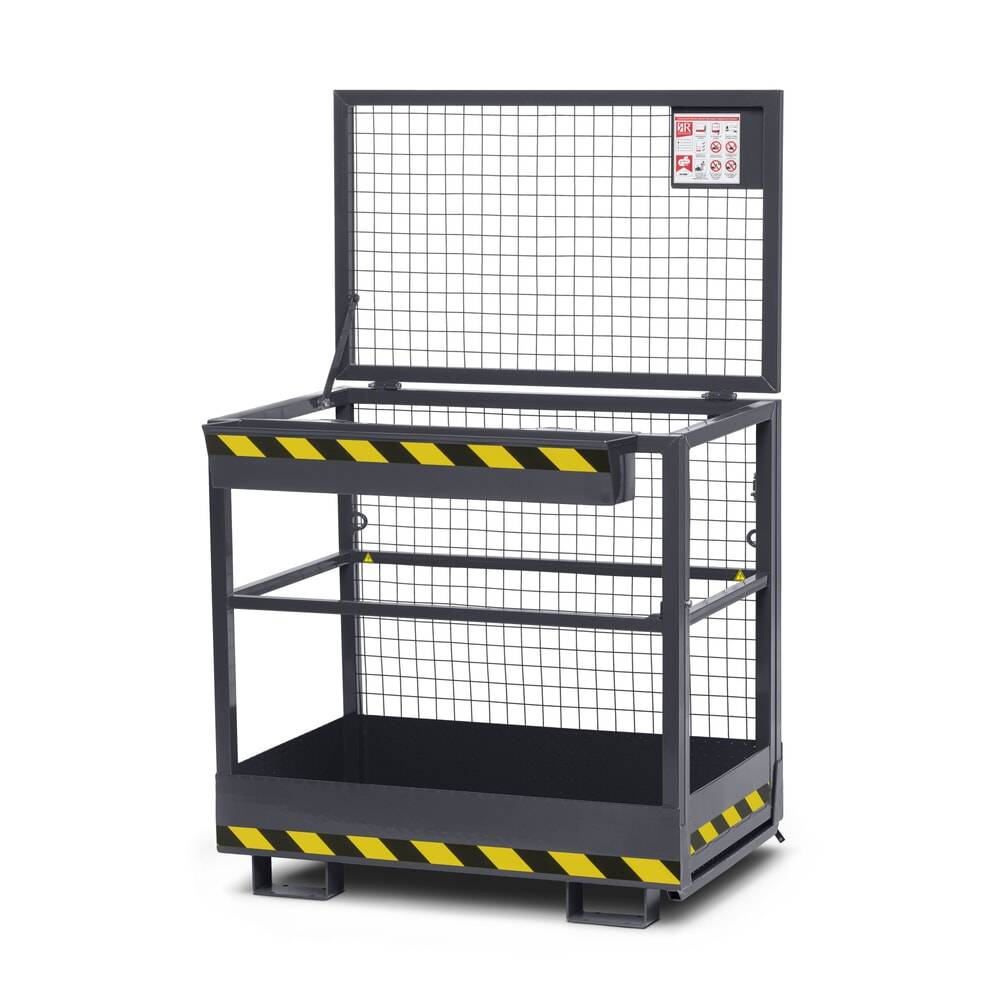 RR Industrietechnik Arbeitskorb Typ RAK 1200x800x1910mm RAL 7016 Anthrazitgrau-1