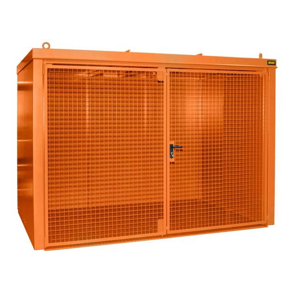 Bauer® Gasflaschen-Container GFC-B, feuerbeständig, für max. 60 Flasch