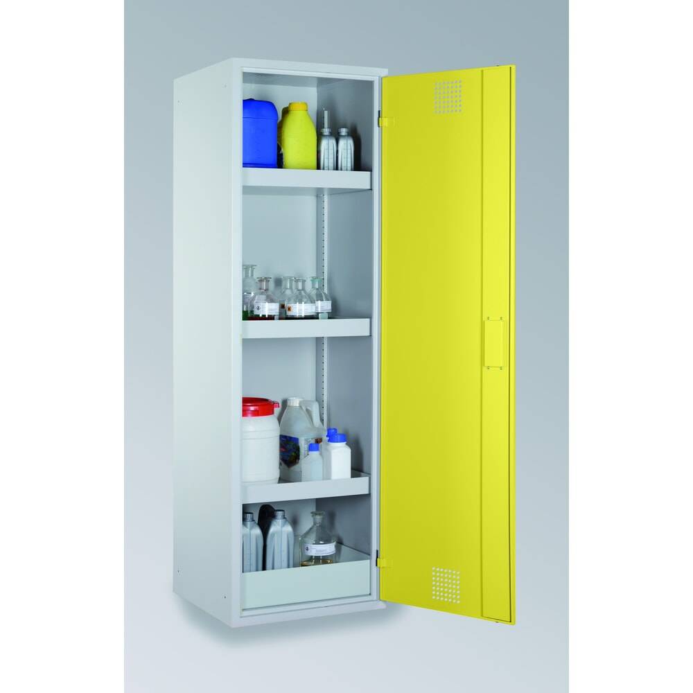 storeLAB Chemikalienschrank CHS 600, HxBxT 1935 x 600 x 570 mm-1